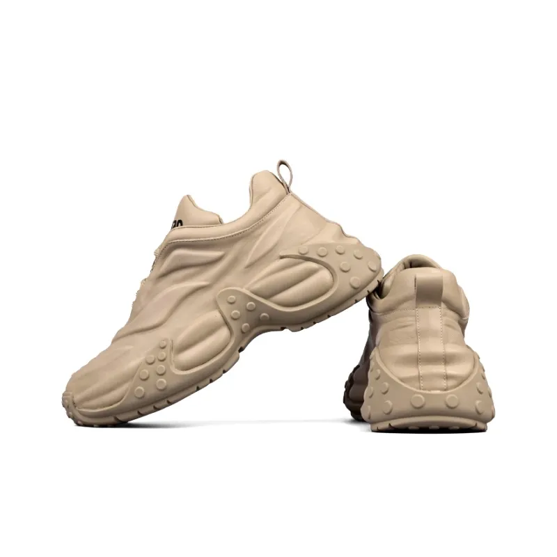LOHAN·SIR Dreamland Height Increasing Wear-Resistant Lightweight Slip-Resistant Low-Top Chunky Sneakers Men's-8