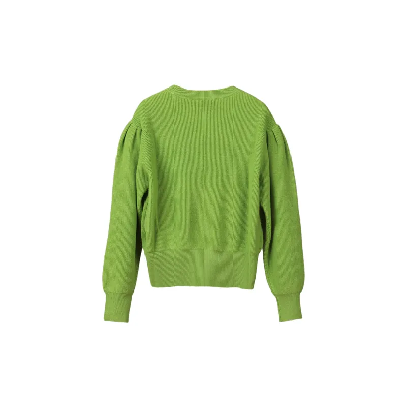NancyCavally Sweaters Women's Green-1