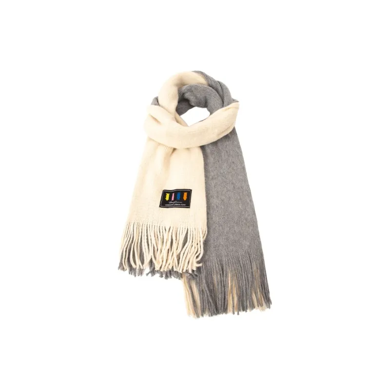 BAIJUAN Knit Scarves Unisex-1