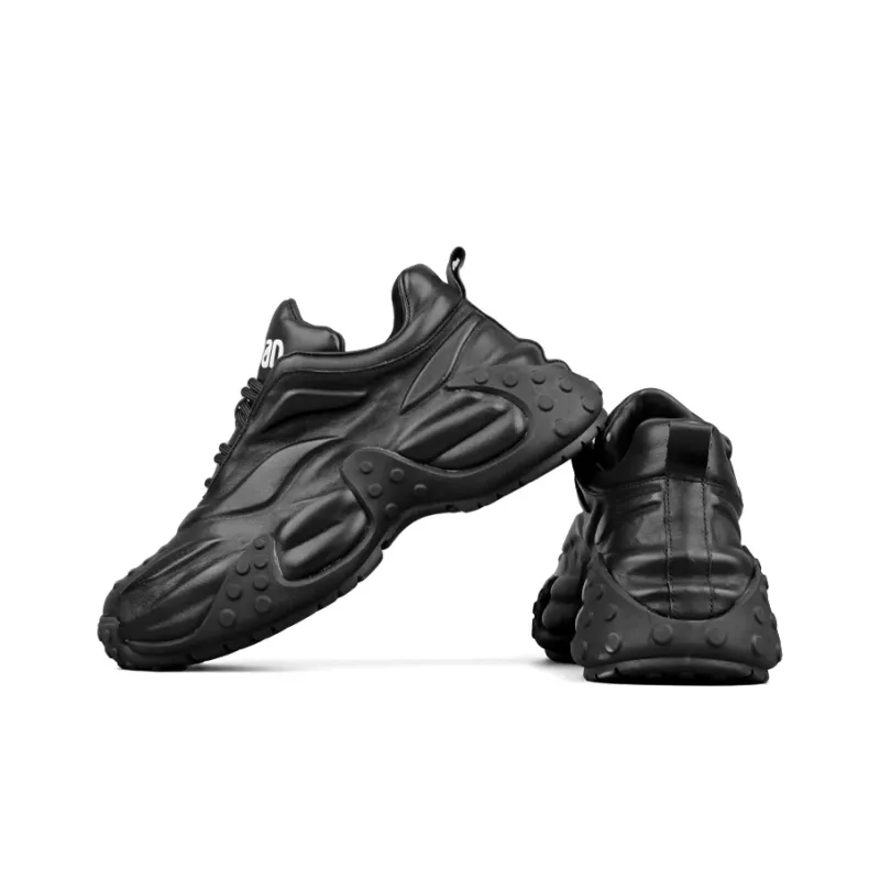 LOHAN·SIR Dreamland Height Increasing Wear-Resistant Lightweight Slip-Resistant Low-Top Chunky Sneakers Men's-14