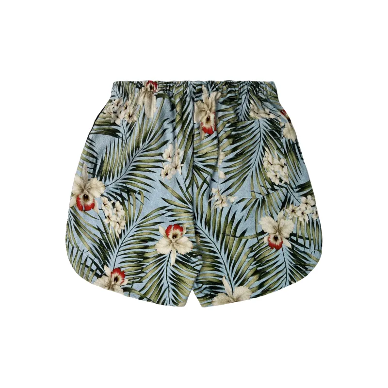 JUNGLE GURL Casual Shorts Unisex Sky Blue-1