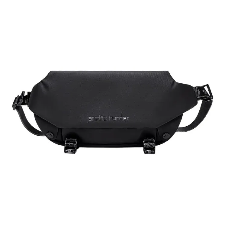 ARCTIC HUNTER Polyurethane Sling Bag Shoulder Bag Crossbody Bag Regular Men's Black-1