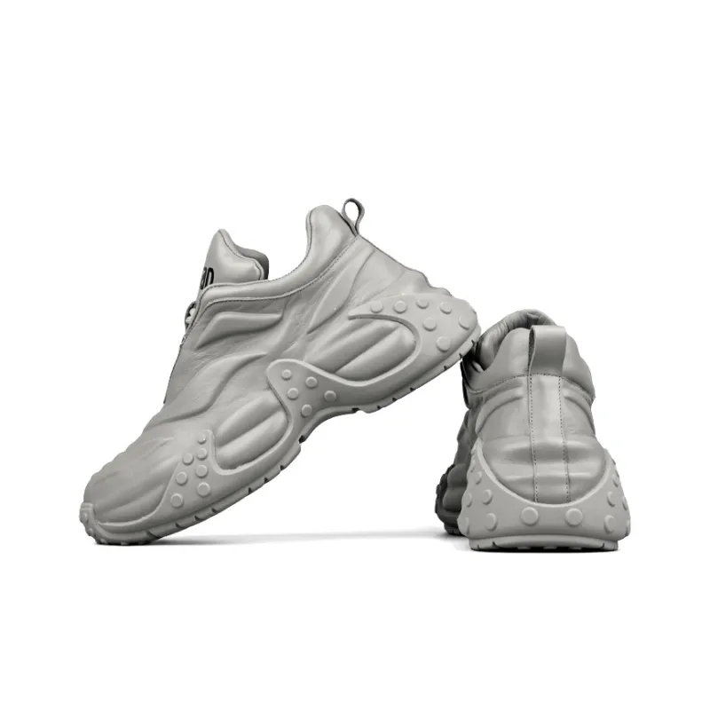 LOHAN·SIR Dreamland Height Increasing Wear-Resistant Lightweight Slip-Resistant Low-Top Chunky Sneakers Men's-2