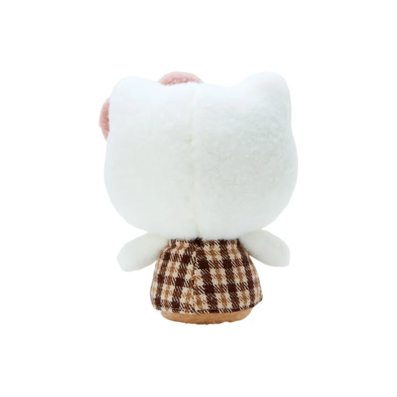 Sanrio Hello Kitty Mocha Plaid Collection Dolls Plush Doll 19cm Height-1