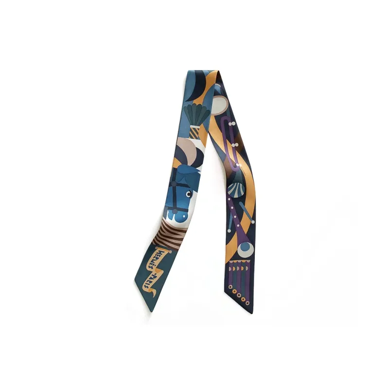 HERMES Silk Scarves Unisex Multicolor-0