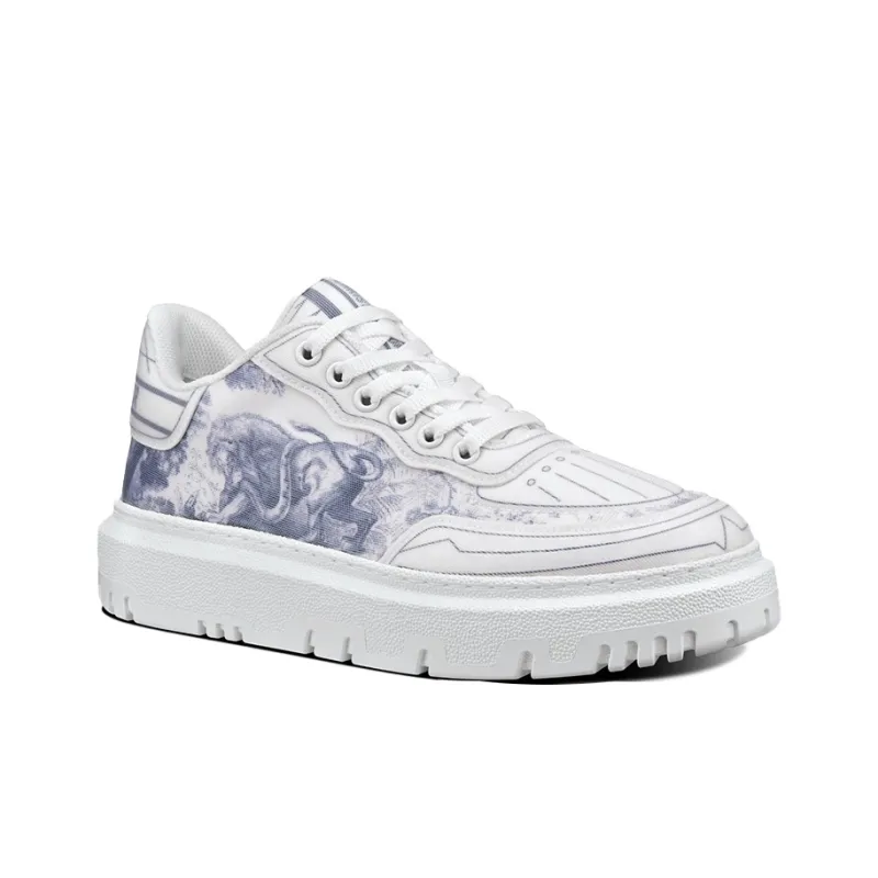 DIOR Addict Low Top Stylish Skateboarding Shoes Women's White-2