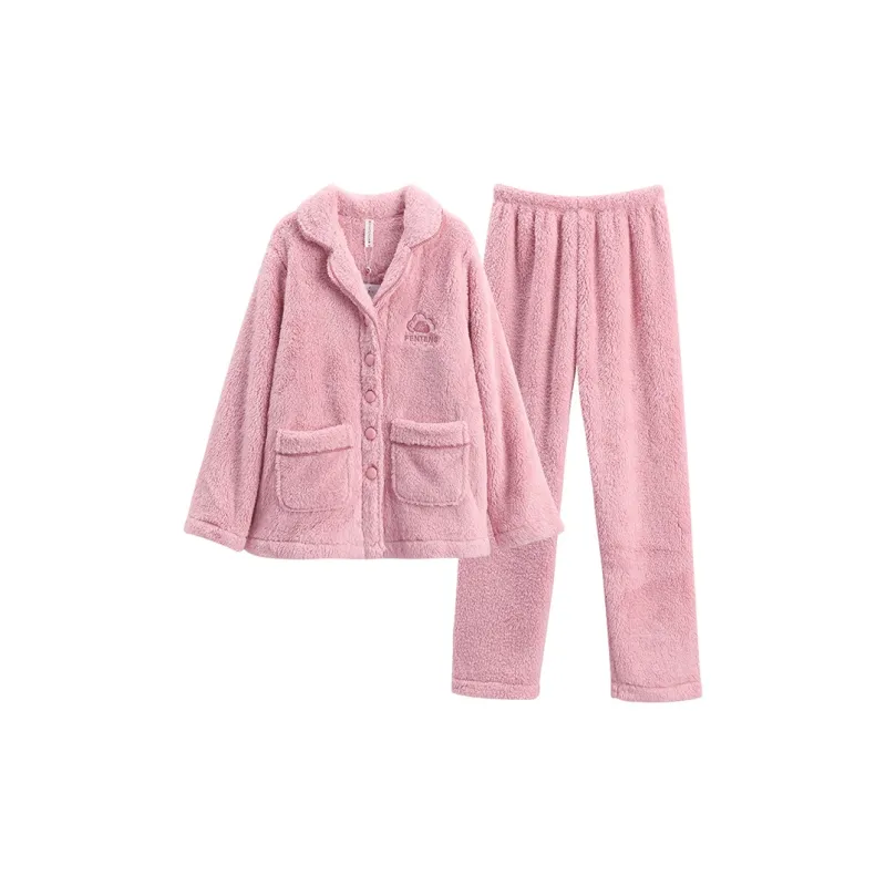 FENTENG Home Suit Men's/Women's Taro Purple Rouge Pink Carbon Gray-1