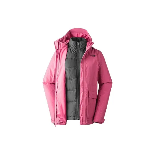 THE NORTH FACE City Outdoor Collection Windbreaker Jackets Women's Pink