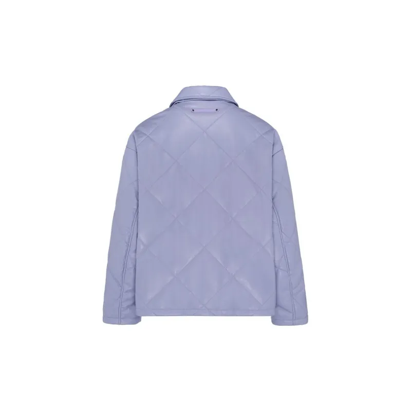 LI NING 1990 Classic Collection Puffer Jackets Women's Vero Rose Purple-1