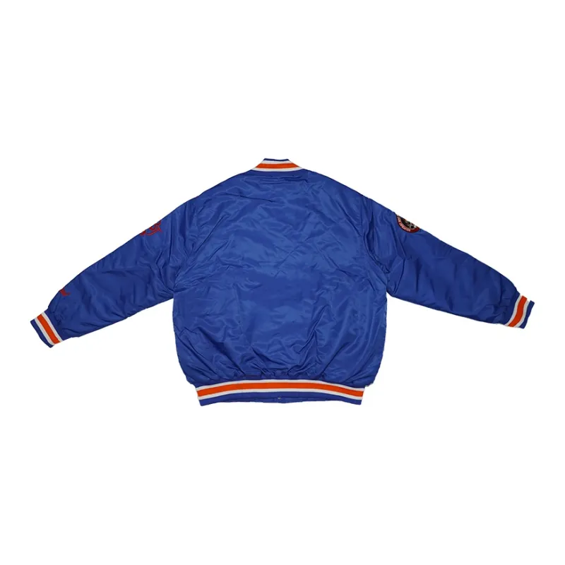 Holycrap Baseball Jacket Men's Royal Blue-1