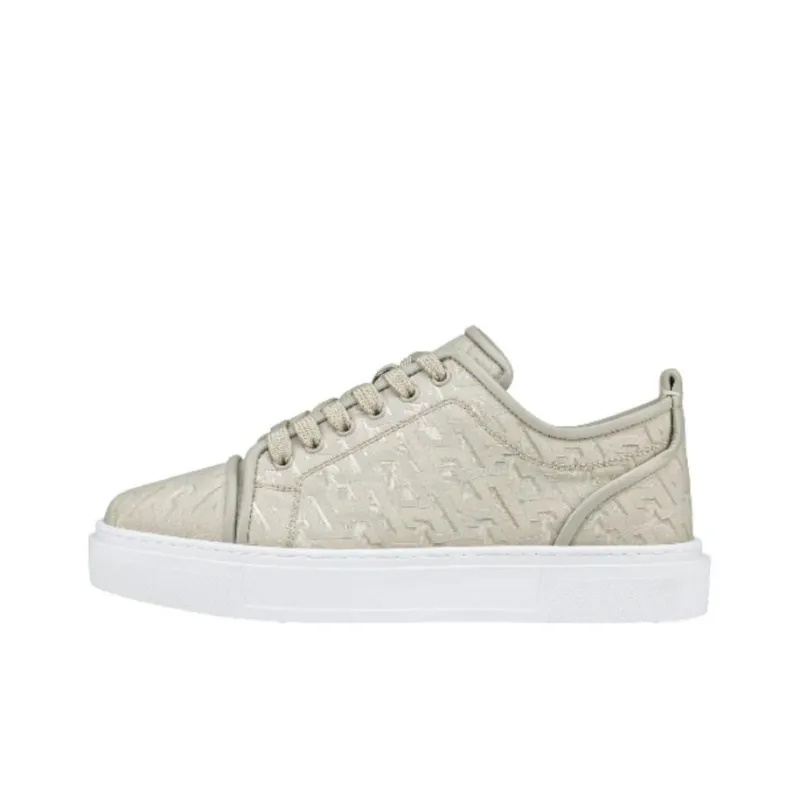 CL Low Top Skateboard Shoes Men's Beige-0