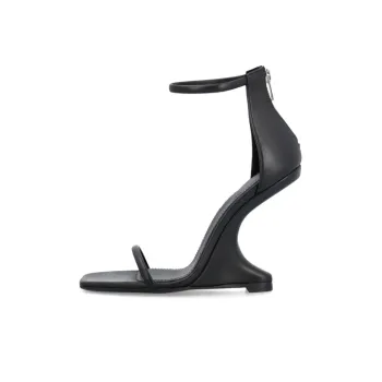 RICK OWENS/RO Cantilever Strap Sandals 11cm Women's Black