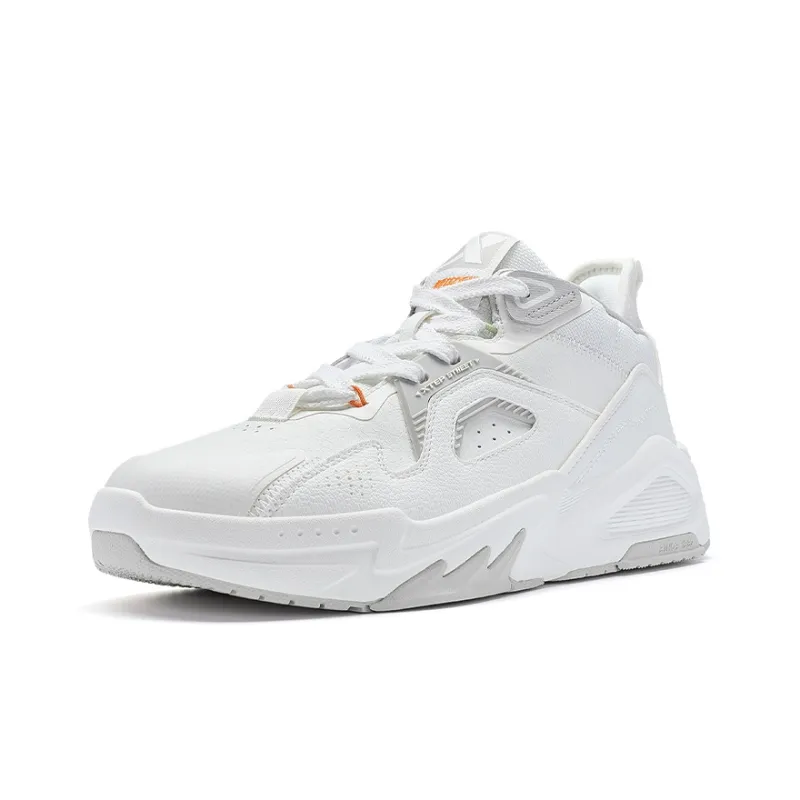 XTEP Mid Top Skateboard Shoes Men's Dove Gray-1