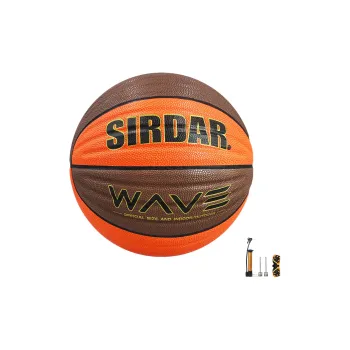 SIRDAR PU Basketball Orange Brown Size 7 Training Unisex