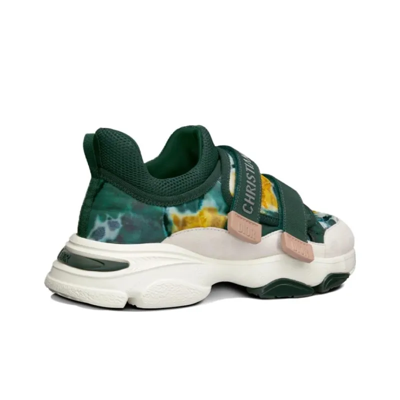 DIOR D Wander Low Top Casual Shoes Women's Pine Green-2