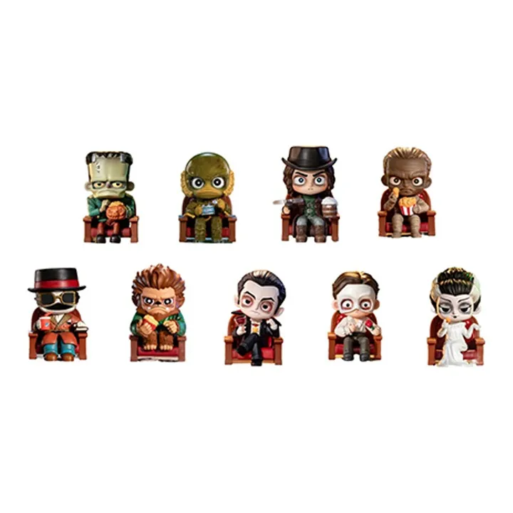 POP MART Global Monster Alliance Collection Blind Box Products Single Blind Box/whole Box 9 Pcs-0