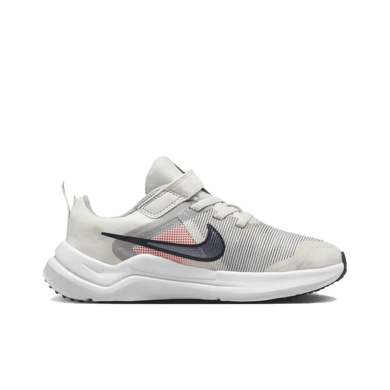 Nike Downshifter 12 Cushioned Wear-Resistant Breathable Low-Top Running Shoes Women's Gray Black-1