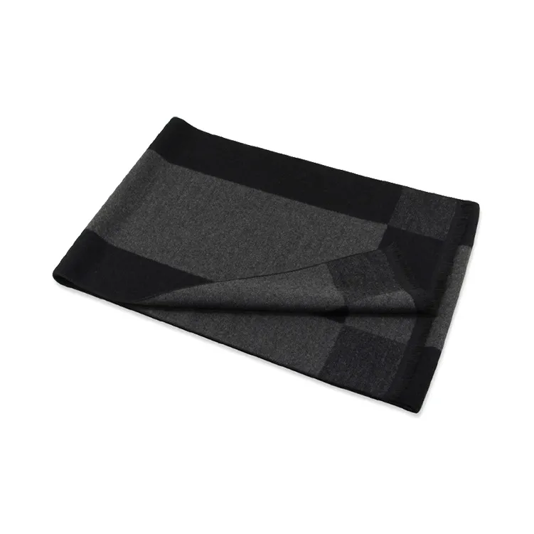 BAGGL Knit Scarves Men's Black, Gray-1