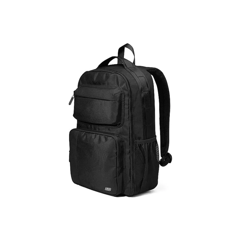 Skechers Fabric Backpack Regular Unisex Carbon Black-1