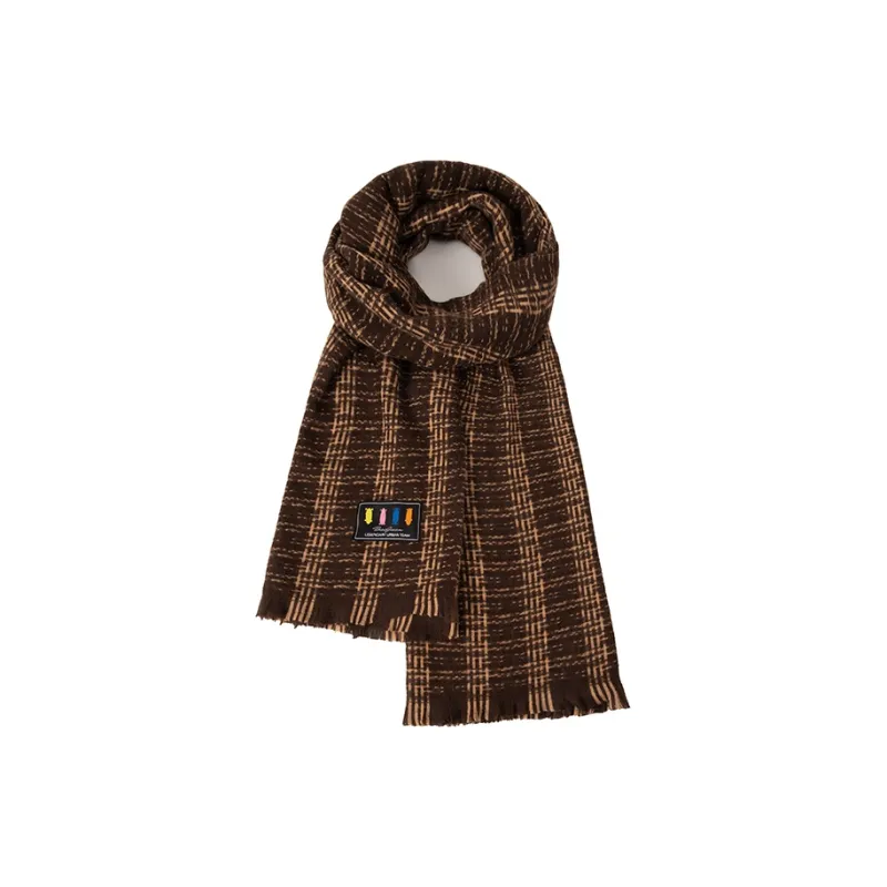 BAIJUAN Knit Scarves Unisex-4