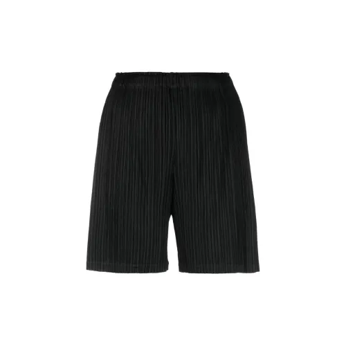 PLEATS PLEASE ISSEY MIYAKE Casual Shorts Women's Black