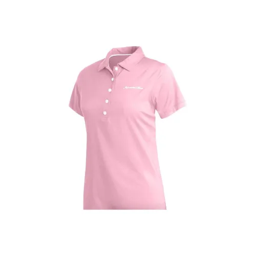 PushBUTTON Polo Shirts Women's Pink