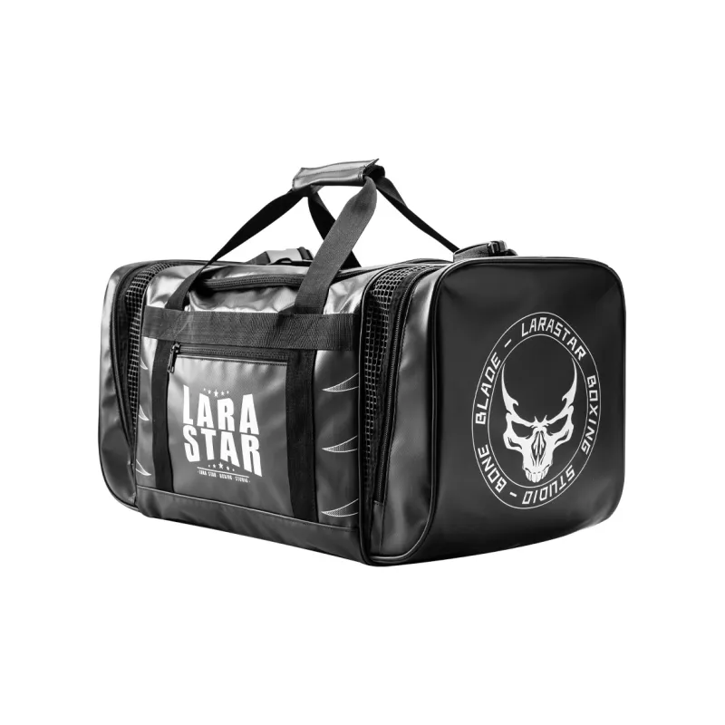 LARA STAR Fabric Equipment Bag, Boxing Bag, Protective Gear Bag, Gym Bag Tubas Unisex Black-3