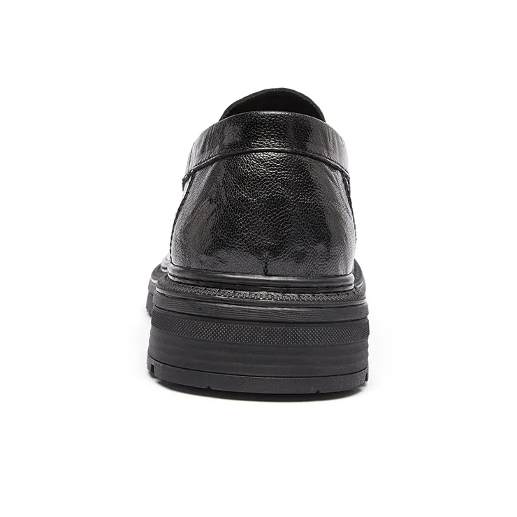 PLO CART Dress Shoes Men Low Top Black/Brown-4