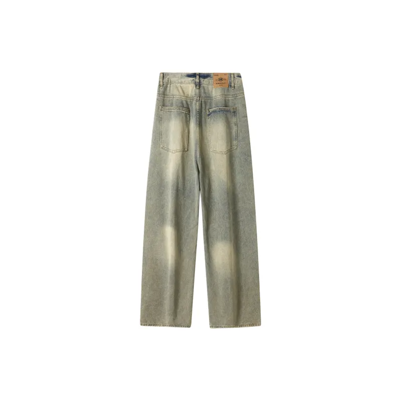 ASWZ Jeans Unisex Yellow Mud-1