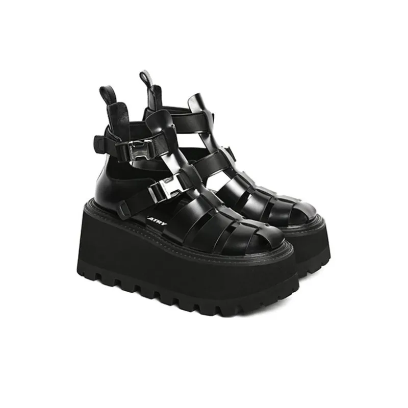 DYMONLATRY Roman Sandals 8cm Women's-1