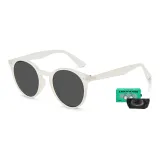 MK310YJ-004 Transparent White with Gray Lens (Gift Box Set)