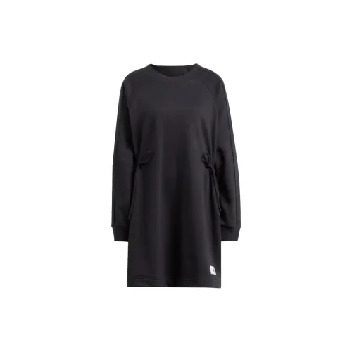 Adidas Long-Sleeved Dresses Women's Black