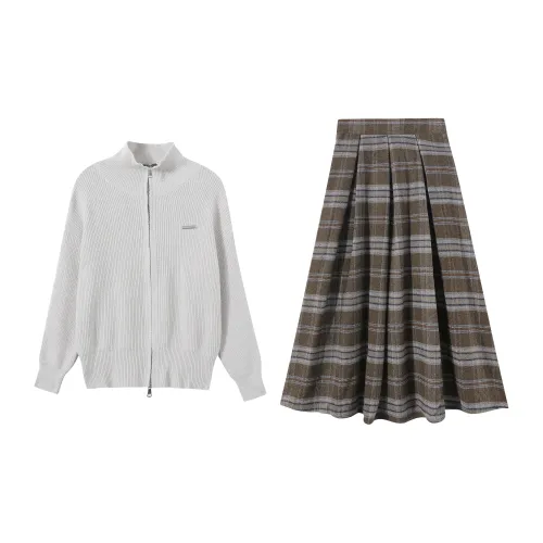 Udon House Two Piece Skirt Sets Women's