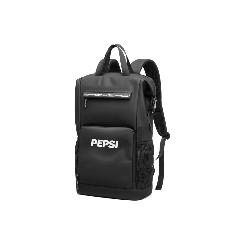 Pepsi PU 16 Inch Laptop Bag Backpack Large Size Unisex White Black-1