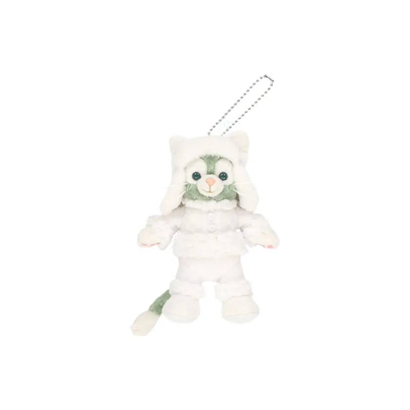 Disney Gelatoni 2023 Winter Snow Collection Dolls Plush Pendant 14cm Height-0