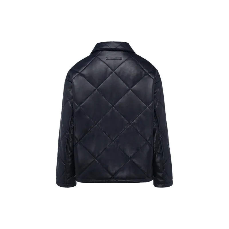 LI NING 1990 Classic Collection Puffer Jackets Women's Deep Mysterious Blue-1