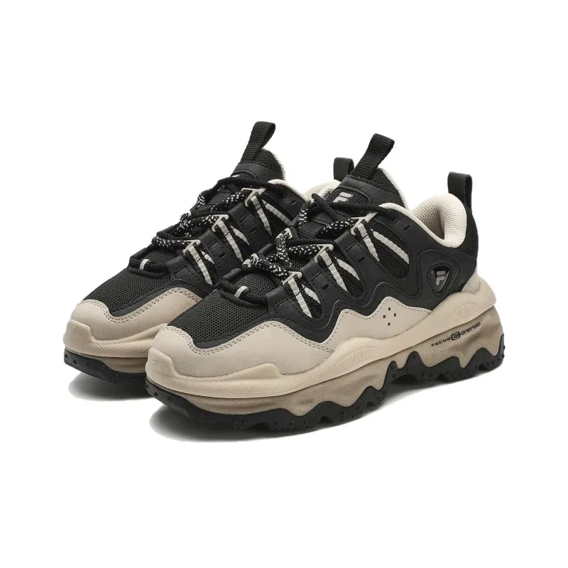 FILA FUSION Qd 96 Dx Sneakers 'Black Beige' Women's-2
