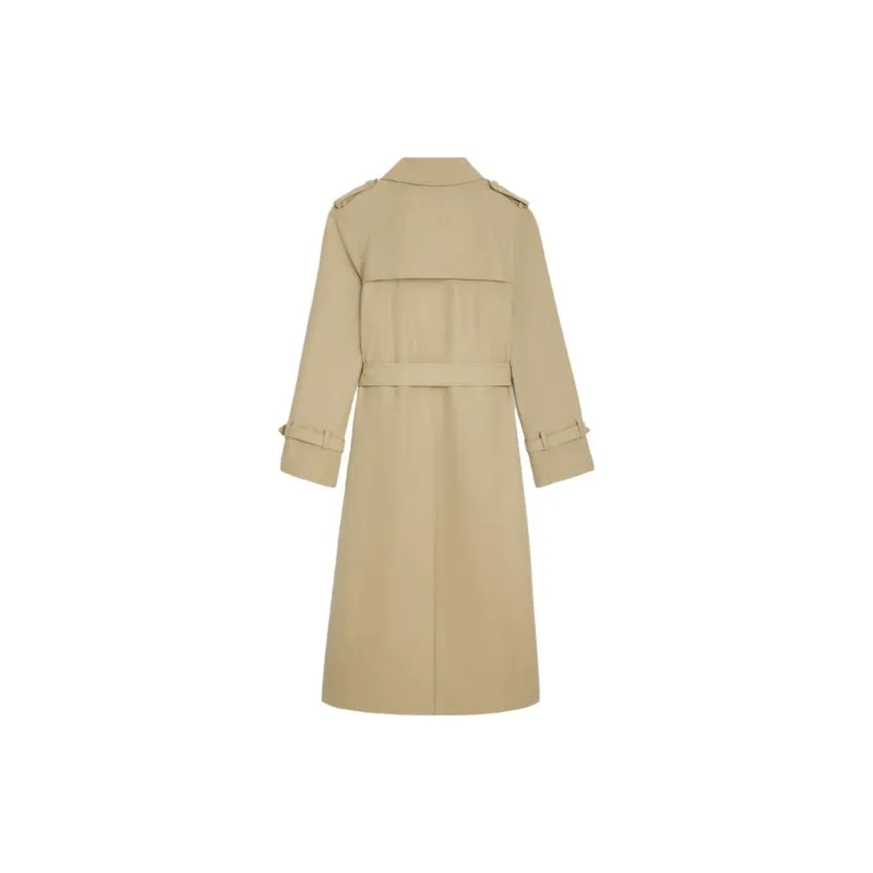 CELINE Trench Coat Women's Khaki-1