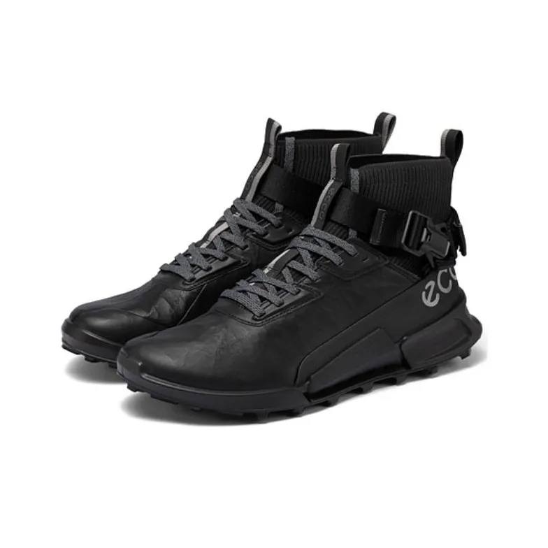 Ecco Biom2.1 Cushioning Wear-Resistant Low-Top Casual Shoes Men's Black-3