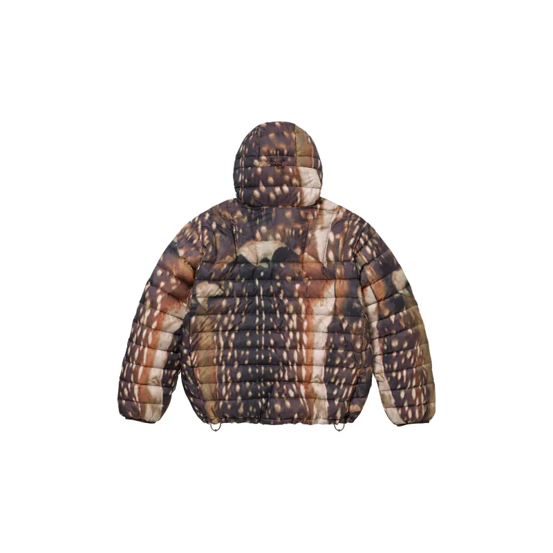 Supreme Micro Down Half Zip Hooded Pullover - POIZON