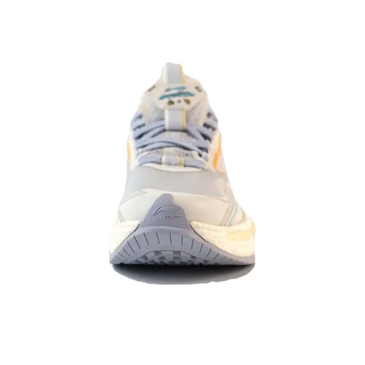 LiNing Exceed 6 Durable Breathable Low Top Casual Shoes Women's White Purple-4