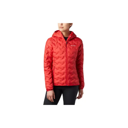 Columbia Down Jackets Women's Bright Orange