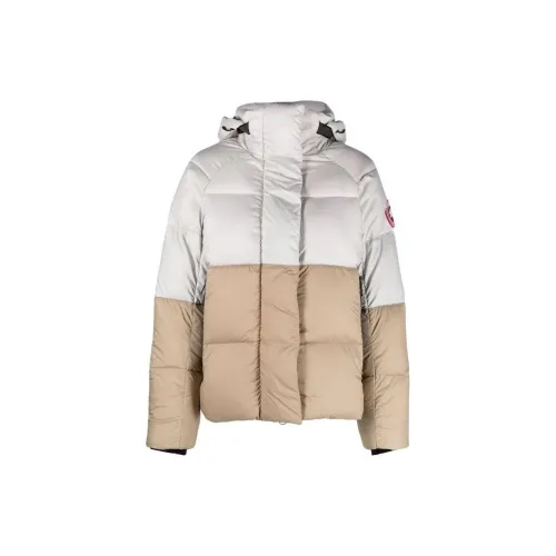 Canada Goose Regeneration Series Down Jackets Women's Light Gray/Sandstone Brown/Mist Camouflage Multicolor