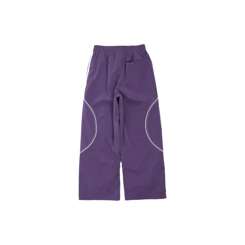 Nerdy Knitted Sweatpants Unisex Dark Purple-1