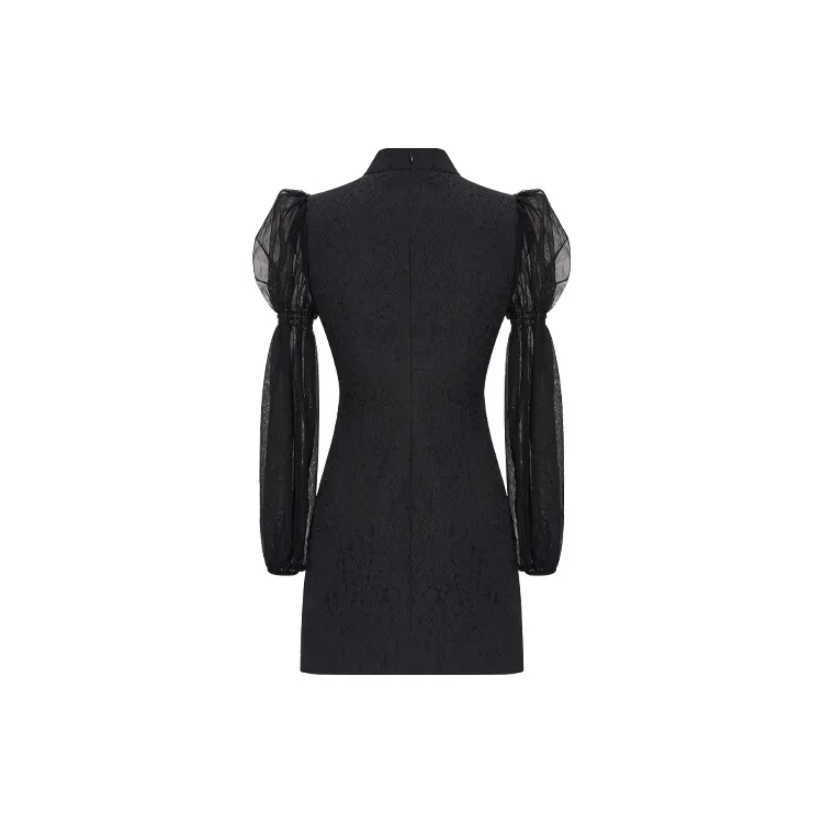 TAMMY TANGS Long Sleeved Dress Women's Black-1