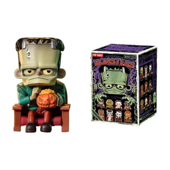 POP MART Global Monster Alliance Collection Blind Box Products Single Blind Box/whole Box 9 Pcs