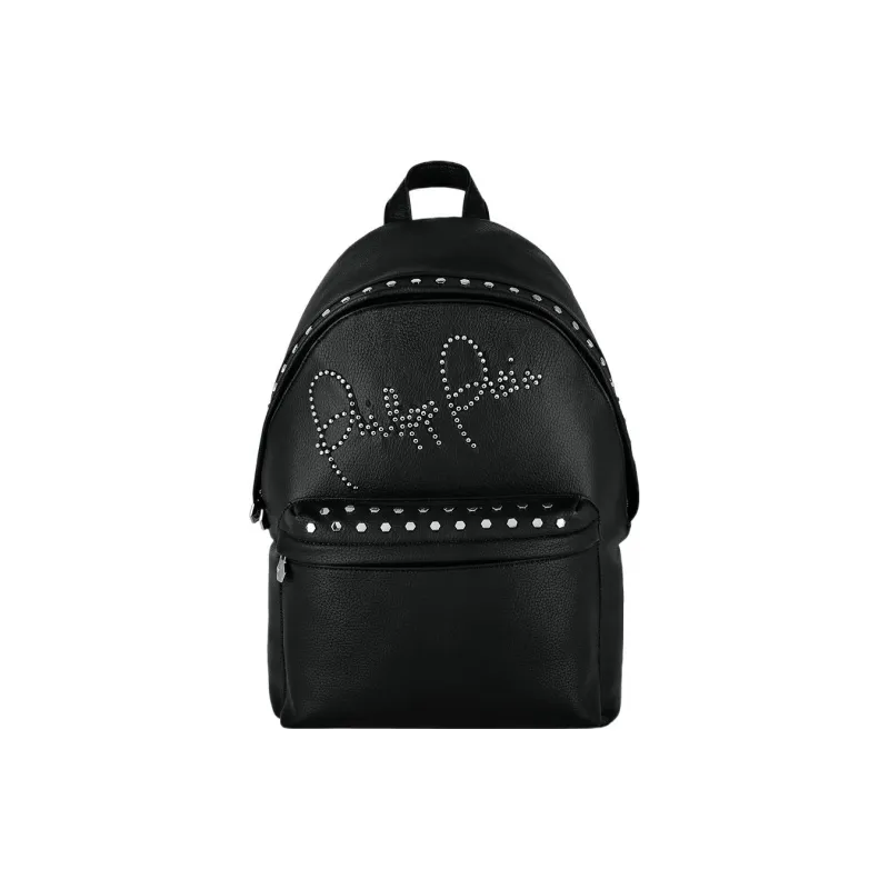 PHILIPP PLEIN Artificial Leather Backpack Women's Black-0