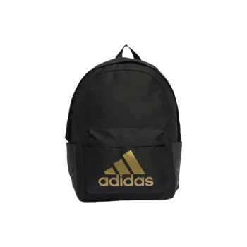 Adidas Recycled Polyester Backpack Regular Unisex Black Gold