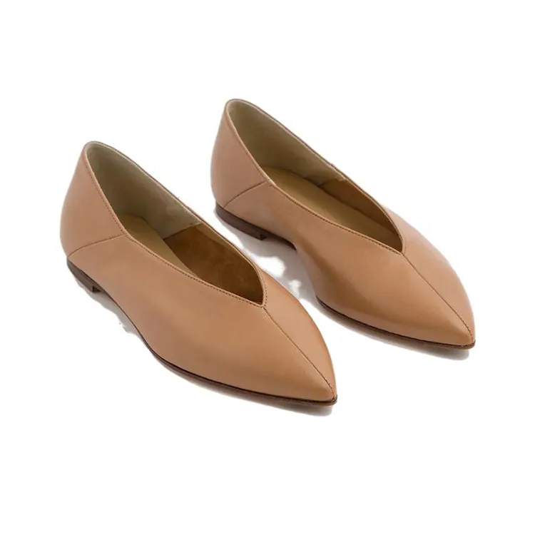 Aeyde Moa Casual Single Shoes Women's Brown-3