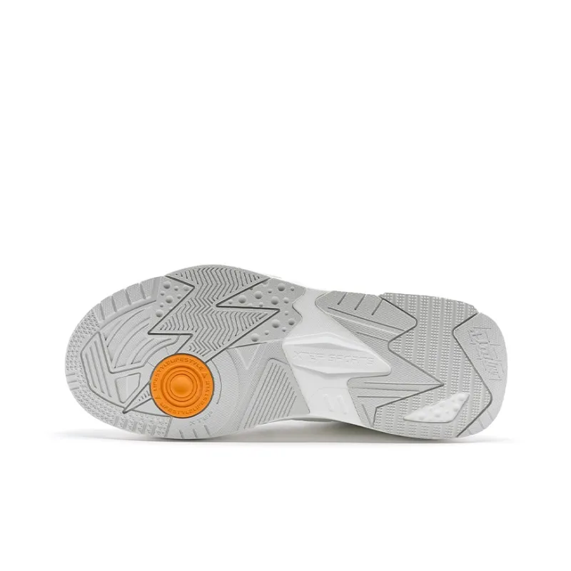 XTEP Mid Top Skateboard Shoes Men's Dove Gray-5